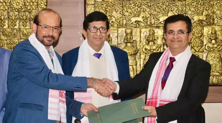 Assam : डिब्रूगढ़ विश्वविद्यालय ने आईसीएफआरई-वर्षा वन अनुसंधान संस्थान, जोरहाट के साथ समझौता