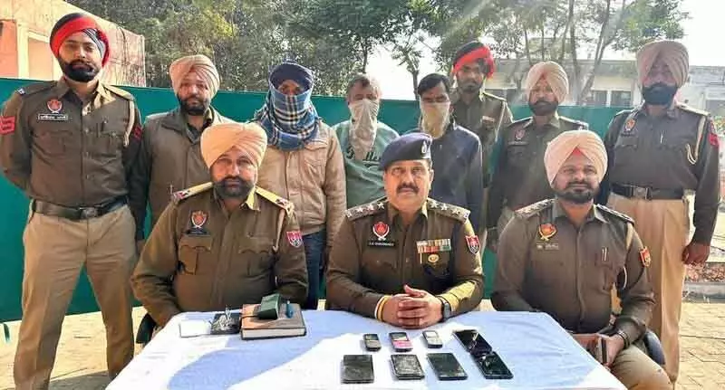 Ludhiana: छीनाझपटी के आरोप में सात लोग पुलिस के शिकंजे में