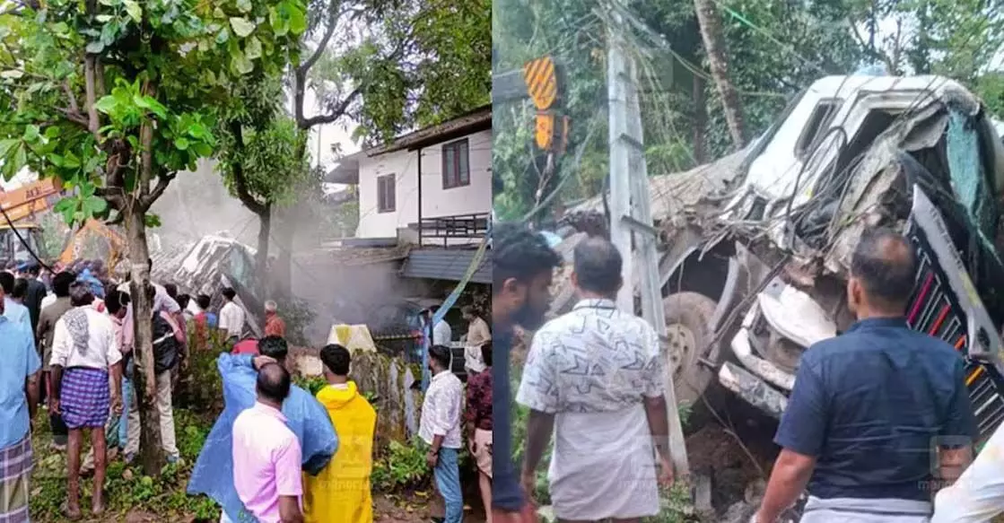 Palakkad accident : पुलिस ने दूसरे ट्रक के चालक पर गैर इरादतन हत्या का केस दर्ज किया