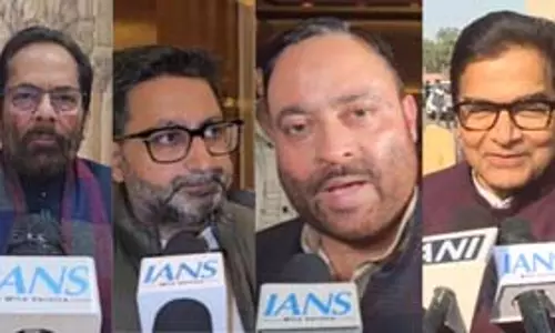 कांग्रेस को ब्लॉक करने में लगे हैं इंडिया ब्लॉक के साथी : मुख्तार अब्बास नकवी