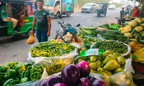 नवंबर में खाद्य पदार्थों में स्थिरता के कारण 5.48% की बढ़ोतरी हुई