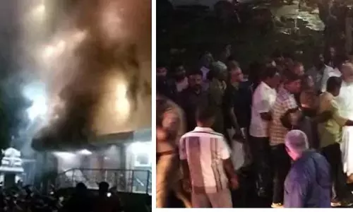 डिंडीगुल अस्पताल में आग लगने की घटना: एक महिला द्वारा चौंकाने वाली जानकारी डिंडीगुल अस्पताल में आग लगने की घटना: एक महिला द्वारा चौंकाने वाली जानकारी