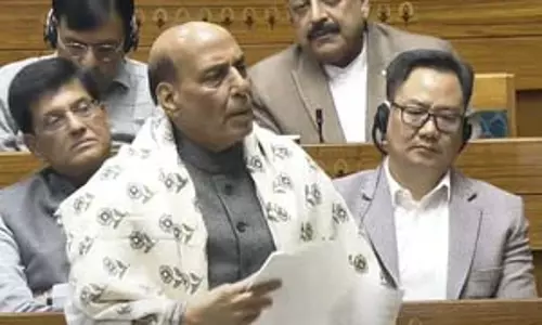 हमारा संविधान किसी एक पार्टी की देन नहीं, लोकसभा में बोले रक्षा मंत्री राजनाथ सिंह