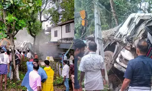 Palakkad accident : पुलिस ने दूसरे ट्रक के चालक पर गैर इरादतन हत्या का केस दर्ज किया