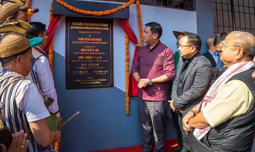 Arunachal  : सीएम पेमा खांडू ने ईटानगर में अरुणाचल विकास परिषद भवन का उद्घाटन किया
