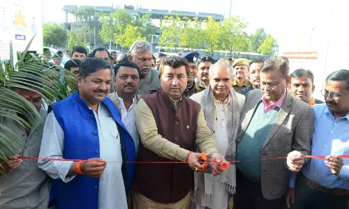 Jalore: प्रभारी मंत्री ने जिला विकास प्रदर्शनी एवं पंच गौरव प्रदर्शनी का किया उद्घाटन