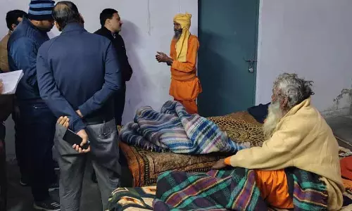 MC अधिकारियों ने रात्रि आश्रय गृहों का निरीक्षण किया