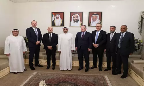Fujairah के शासक ने वीटीओएल के सीईओ से मुलाकात की Fujairah के शासक ने वीटीओएल के सीईओ से मुलाकात की