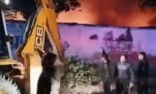 मिल में बड़ी घटना, आगजनी से हड़कंप