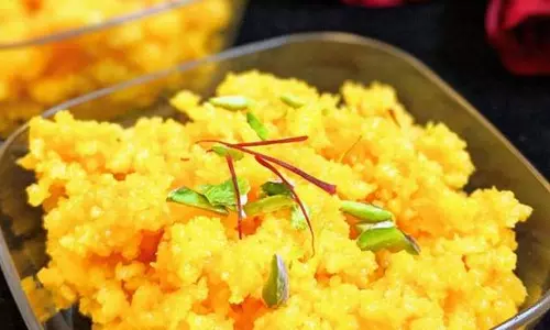 Recipe:  अगर कुछ मीठा खाने का मन हो तो बनाएं छेना केसरी