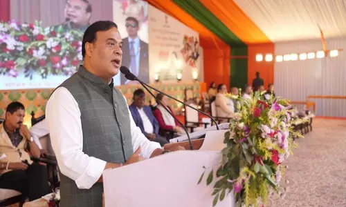 Assam CM ने 220 करोड़ की जोरहाट शहर जलापूर्ति योजना की आधारशिला रखी