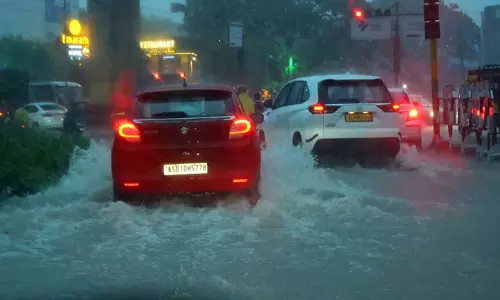Tamil Nadu: विरुधुनगर में भारी बारिश, निचले इलाके जलमग्न