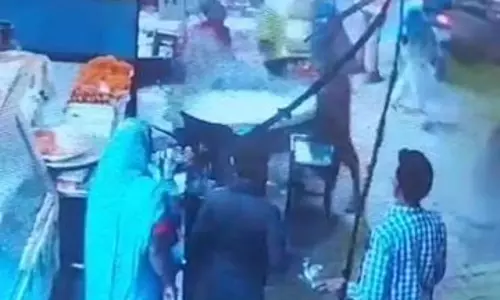 Jhansi: फ्री में दुकानदार ने दूध नहीं दिया तो उलटा दी कढ़ाई Jhansi: फ्री में दुकानदार ने दूध नहीं दिया तो उलटा दी कढ़ाई