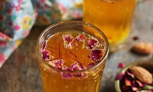 कश्मीरी कहवा चाय रेसिपी कश्मीरी कहवा चाय रेसिपी