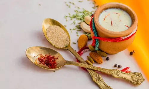 बादाम केसर ठंडाई रेसिपी
