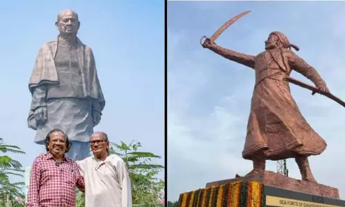 छत्रपति शिवाजी की मूर्ति का काम अब मशहूर मूर्तिकार राम सुतार की कंपनी कर रही