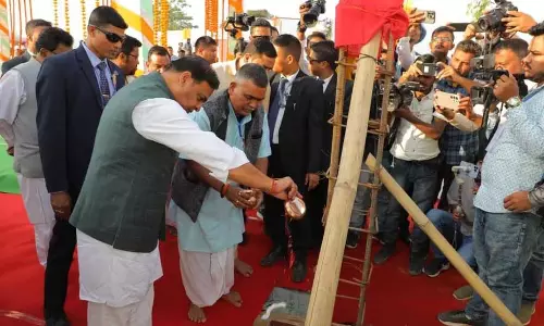 Assam : हिमंत बिस्वा सरमा ने 220 करोड़ रुपये की जोरहाट शहर जलापूर्ति परियोजना के लिए
