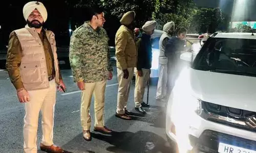 Mohali: पीकर गाड़ी चलाने वालों पर शिकंजा कसते हुए 31 चालान काटे