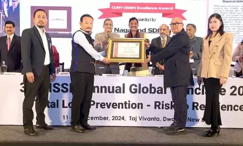 Nagaland : आपदा जोखिम न्यूनीकरण में राज्य को पुरस्कार मिला