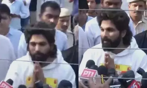 महिला की मौत: मैं हमेशा साथ रहूंगा.. जेल से बाहर आए अभिनेता अल्लू अर्जुन