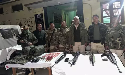 Manipur पुलिस ने बामदियार अवांग लीकाई में सक्रिय केसीपी (PWG) कैडर को गिरफ्तार Manipur पुलिस ने बामदियार अवांग लीकाई में सक्रिय केसीपी (PWG) कैडर को गिरफ्तार
