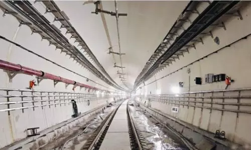 Katra को रियासी से जोड़ने वाली टी-33 सुरंग के लिए अंतिम ट्रैक का काम पूरा हो गया