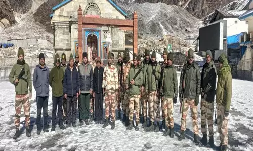 शीतकाल में केदारनाथ और बद्रीनाथ धाम की सुरक्षा के लिए ITBP तैनात