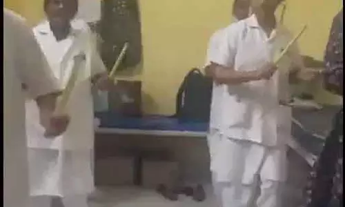 Telangana में नर्सों ने क्रिसमस के जश्न के दौरान किया डांस, जांच के आदेश
