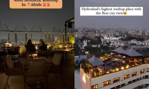 एबिड्स को मिला Hyderabad का सबसे ऊंचा रूफटॉप कैफे, ऑनलाइन ट्रेंड कर रहा