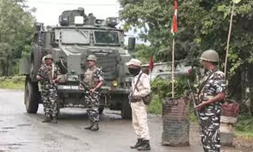 Manipur में सुरक्षा बलों के साथ मुठभेड़ में संदिग्ध उग्रवादी मारा गया Manipur में सुरक्षा बलों के साथ मुठभेड़ में संदिग्ध उग्रवादी मारा गया