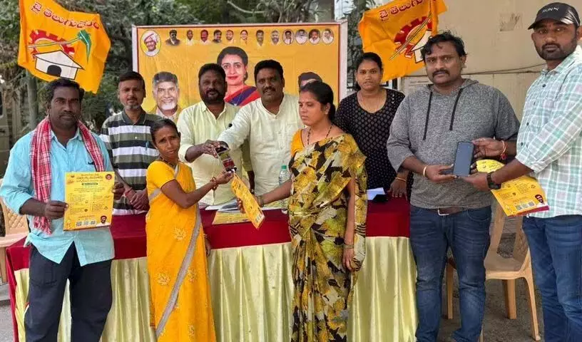 TDP के सदस्यों की संख्या 73 लाख पहुंची, तेलंगाना से 85000 ने नामांकन कराया