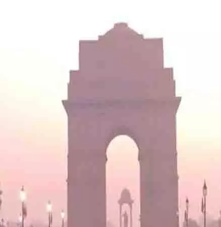 Delhi में सामान्य से कम तापमान दर्ज किया गया