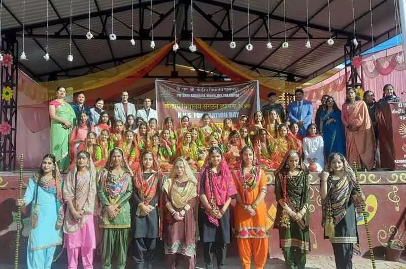 Palampur केन्द्रीय विद्यालय ने मनाया 62वां स्थापना दिवस