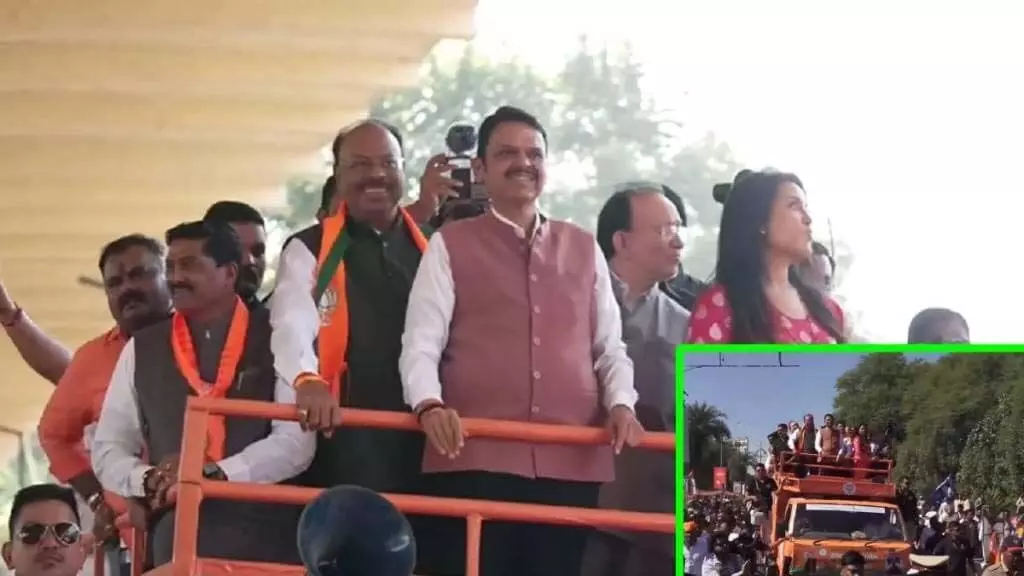 विजेता आप..देवाभाऊ..आइए आगे बढ़ें: CM फडणवीस का नागपुर में स्वागत