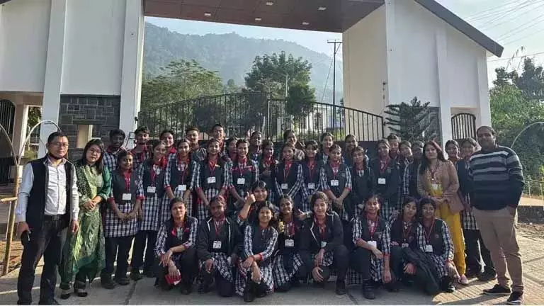 Nagaland :  प्रधानमंत्री श्री केवी खटखटी के छात्रों ने एनआईटी नागालैंड का भ्रमण किया