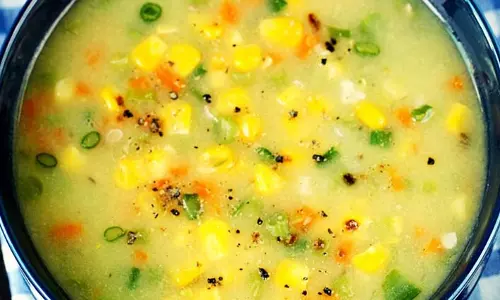 Sweet corn soup:  सर्दियों के लिए है  पोषण के साथ लाजवाब टेस्ट