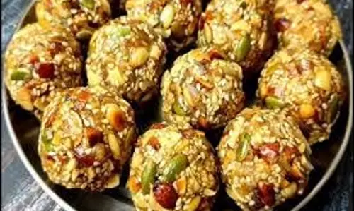 Health: ठंड से लड़ने के लिए जरूर खाएं इस ड्राई फ्रूट से बने लड्डू