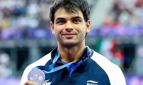 नीरज चोपड़ा की पेरिस ओलंपिक की टी-शर्ट विश्व एथलेटिक्स विरासत संग्रह में शामिल