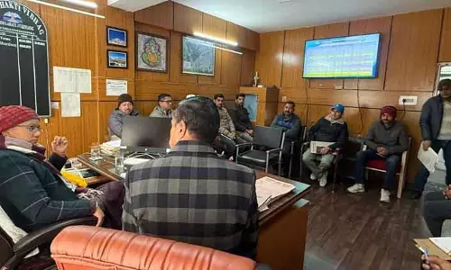 Lahaul-Spiti MLA ने सर्दियों की तैयारियों की समीक्षा की