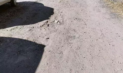 HPU सड़क की हालत खराब HPU सड़क की हालत खराब