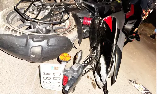जगदलपुर में हादसे में युवक की मौत जगदलपुर में हादसे में युवक की मौत
