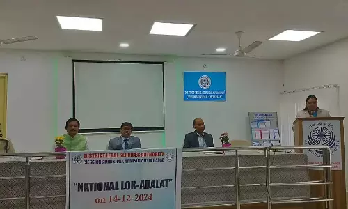 DLSA ने राष्ट्रीय लोक अदालत का आयोजन किया DLSA ने राष्ट्रीय लोक अदालत का आयोजन किया