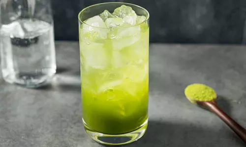 ग्रीन टी सोडा रेसिपी ग्रीन टी सोडा रेसिपी