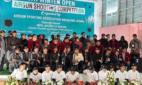 Nagaland : वोखा में ओपन एयरगन शूटिंग प्रतियोगिता आयोजित