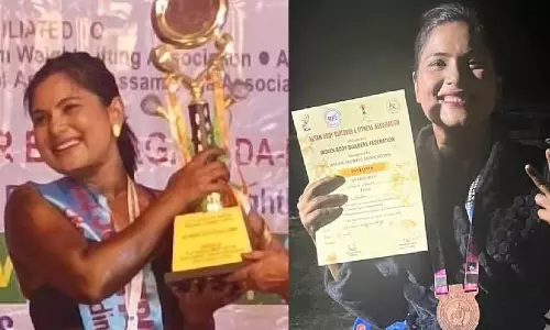 Assam : चैंपियनशिप में स्वर्ण और कांस्य पदक जीतकर तेजपुर का नाम रोशन किया