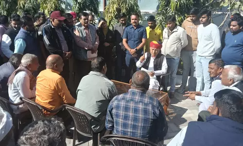 Ajmer: केंद्रीय मंत्री भागीरथ चौधरी की जनसुनवाई