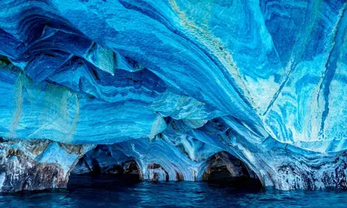Marble Caves: चिली की अलौकिक फ़िरोज़ा गुफाएँ