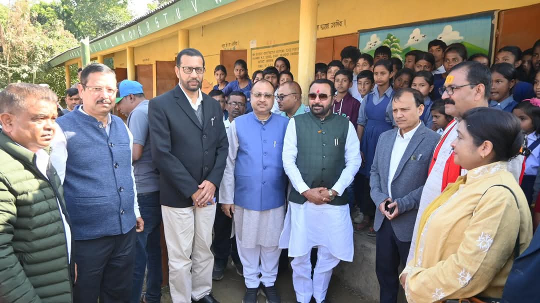 भारत सरकार के स्वास्थ्य एवं परिवार कल्याण राज्य मंत्री ने किया Assam के दरंग जिले का दौरा