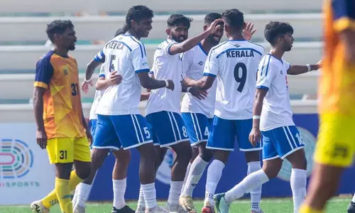 Santosh Trophy: केरल ने गोवा को हराया, हाई स्कोरिंग मुकाबला Santosh Trophy: केरल ने गोवा को हराया, हाई स्कोरिंग मुकाबला