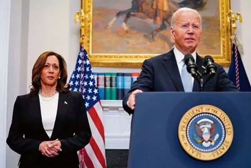 Biden हैरिस ने प्रमुख डेमोक्रेटिक दाताओं को धन्यवाद दिया